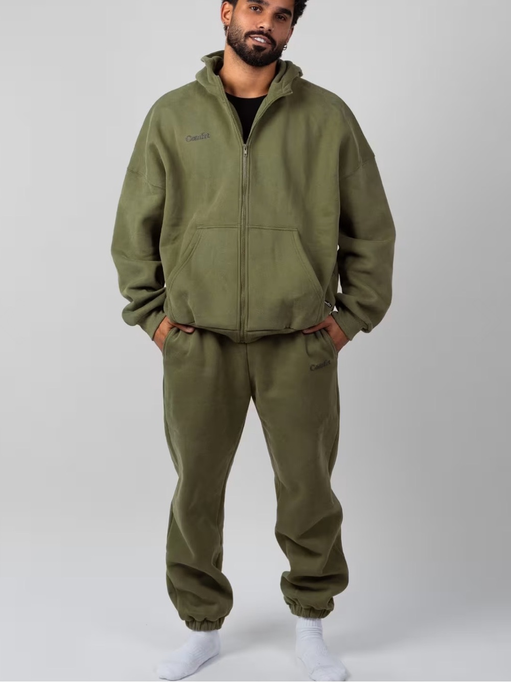 Comfrt Cloud Sweatpants Olive Size XL - Picture 2 of 13